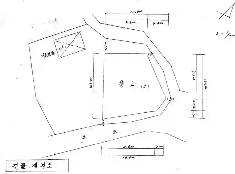 남명리 560 배치도 이미지